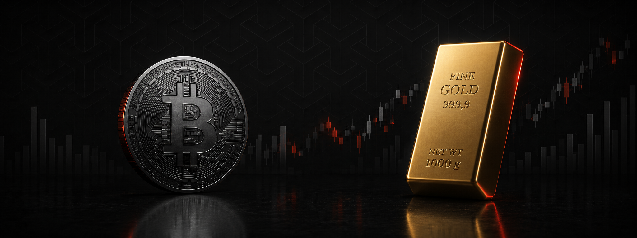 Gemeinsames Narrativ, getrennte Logik: Bitcoin vs. Gold